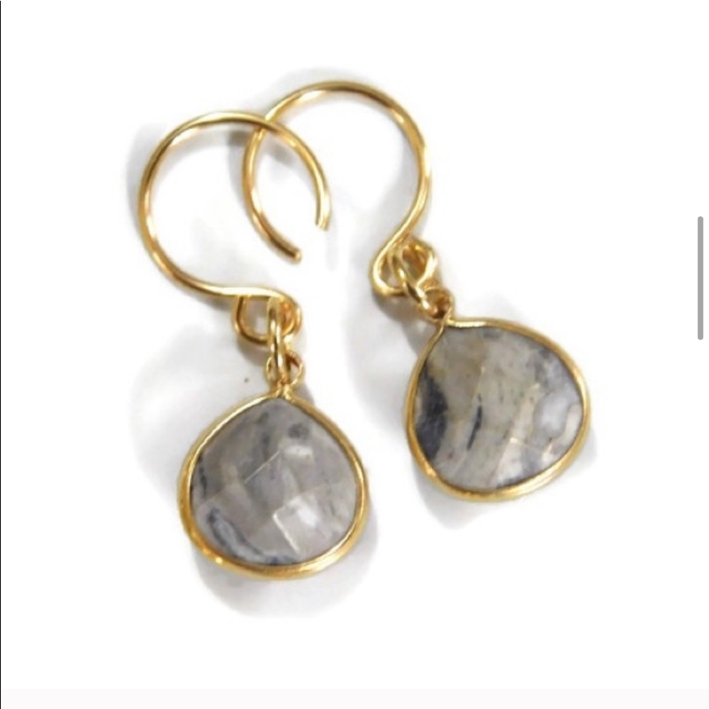Handmade Genuine Gemstone Earrings